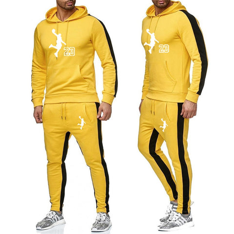 Brand New Fashion Suit JORDAN 23 spring and fall Men Sportswear Print Men Hoodies Pullover Hip Hop Mens tracksuit Sweatshirts