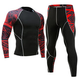 Top quality new thermal underwear men's underwear sets compression fleece sweat quick-drying thermal underwear men's clothing